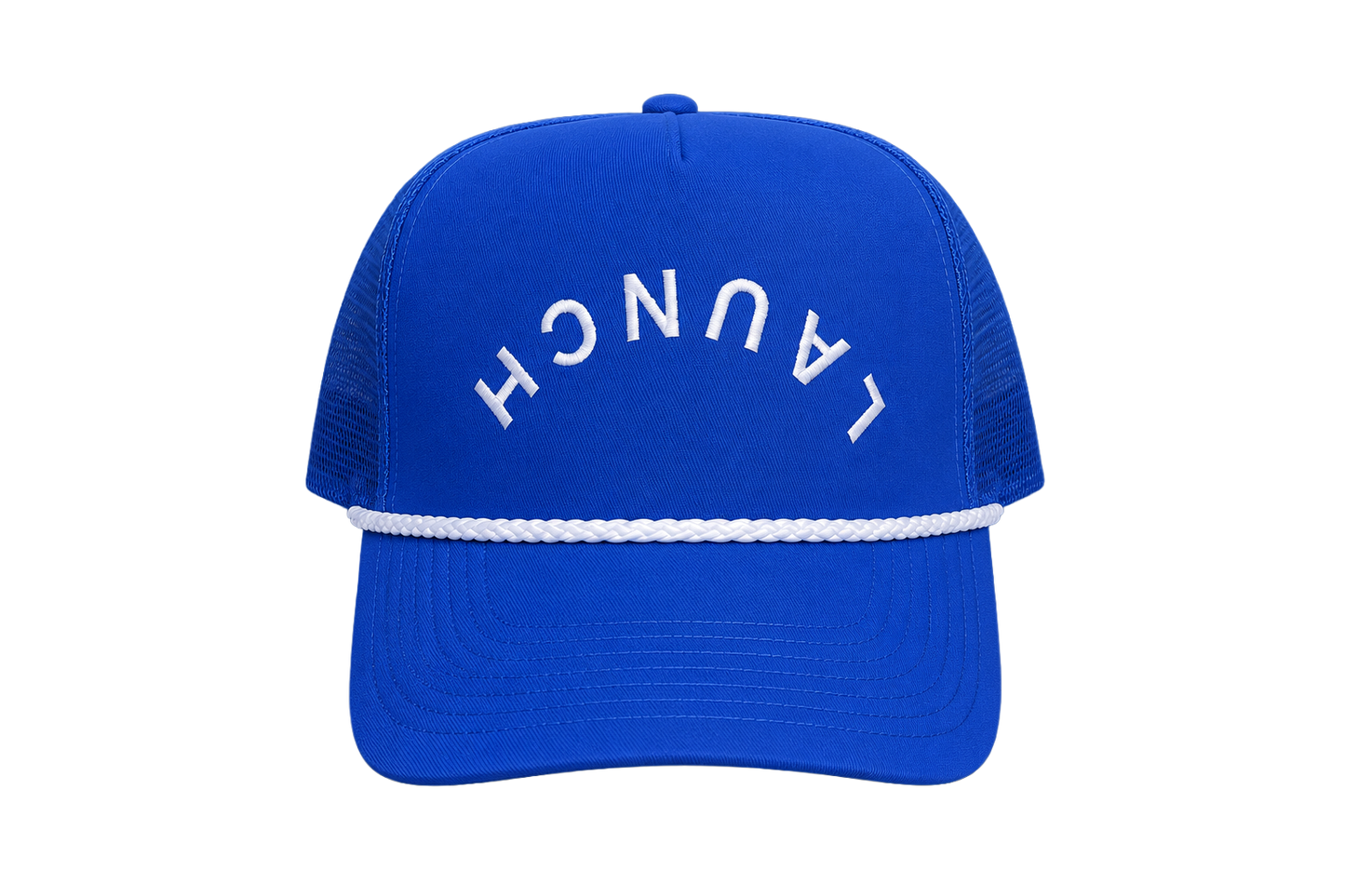 Launch Lacrosse Blue Upside Down Hat