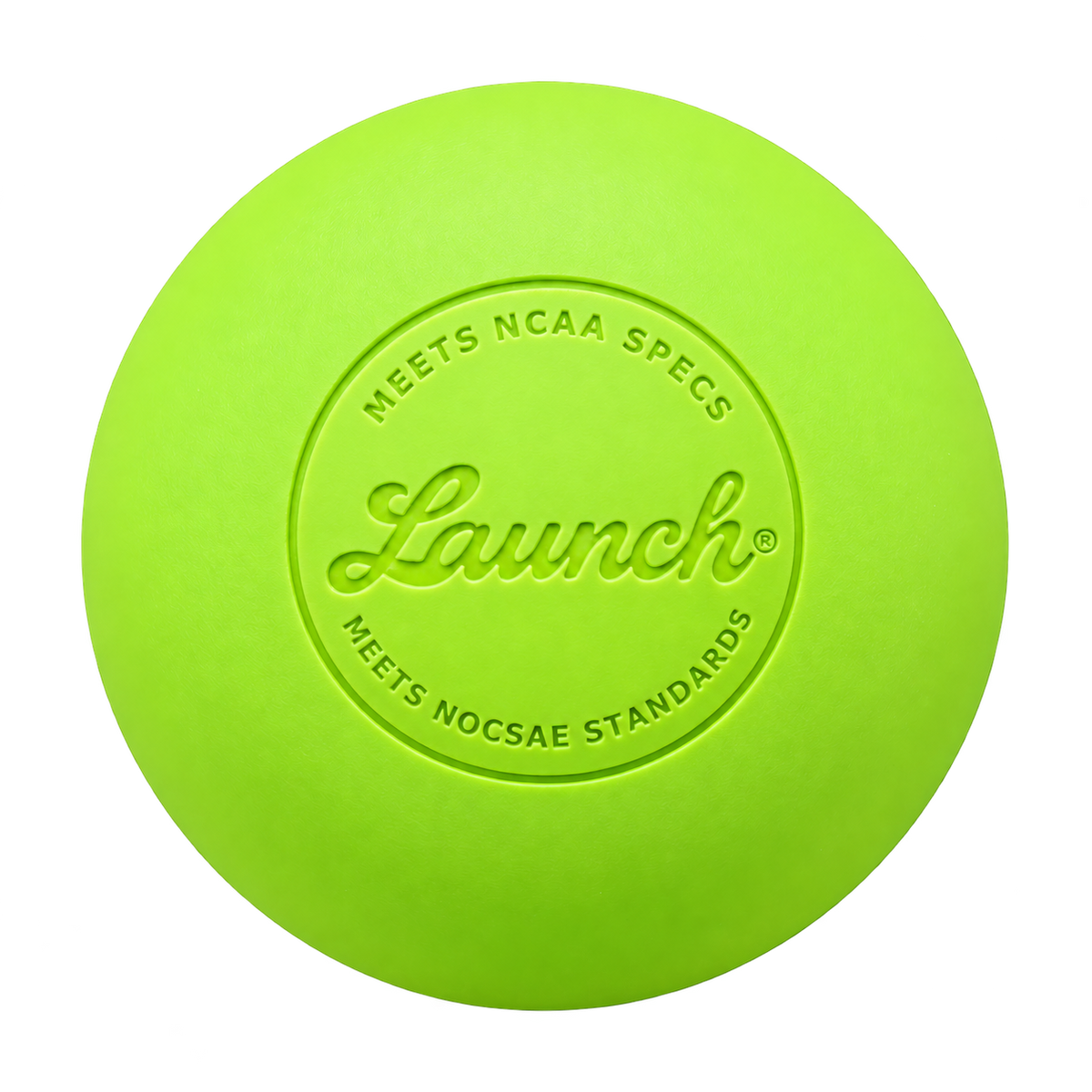 Case of Launch Athletics Optic Yellow Lacrosse Balls