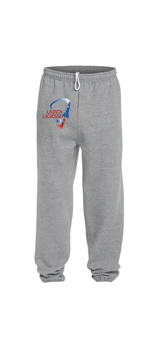 Launch Lacrosse Original Logo Grey Sweatpants