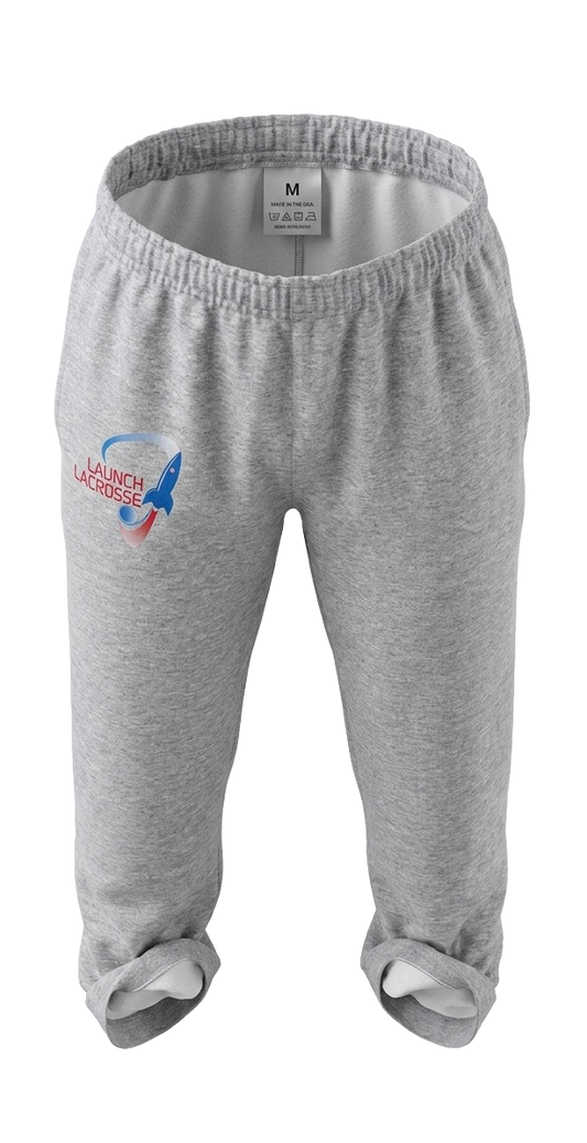 Launch Lacrosse Original Logo Grey Sweatpants